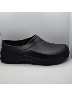 Men's Avia Black Slip-Resistant Work Mules Clogs 11 men's